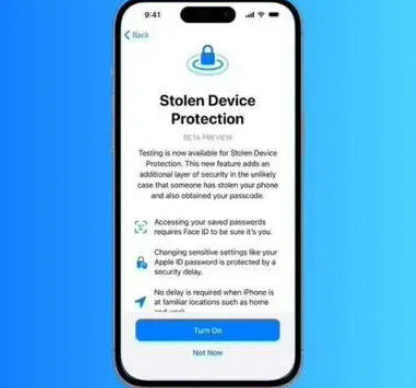 中方苹果授权维修店分享被盗设备保护功能开启方法 