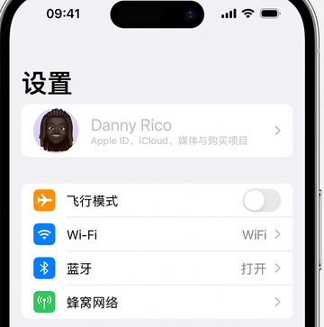 中方appleID维修服务iPhone设置中Apple ID显示为灰色无法使用 